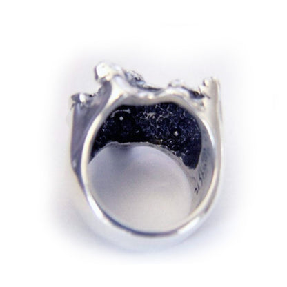 YEREVAN Sterling Silver Ring with Ruby