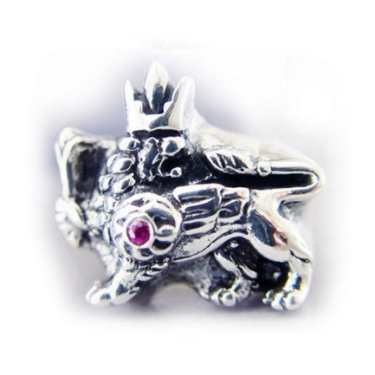 YEREVAN Sterling Silver Ring with Ruby