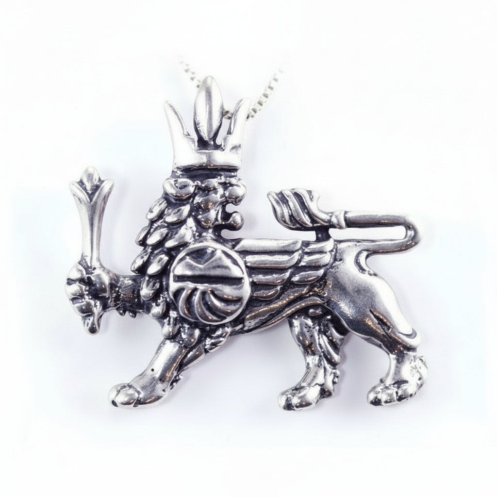 Capital of Armenia Yerevan Symbol Sterling Silver Pendant V2