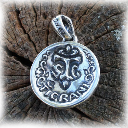 Yin-Yang Power Sterling Silver Pendant