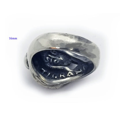 Hot Tongue Sterling Silver Ring