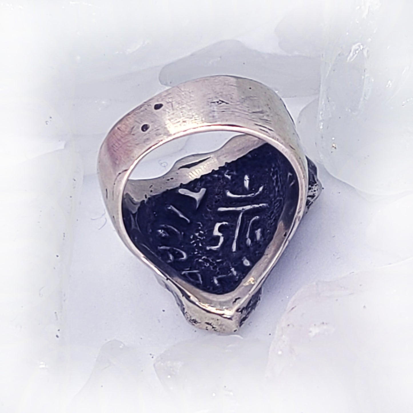 Map of Africa Sterling Silver Ring