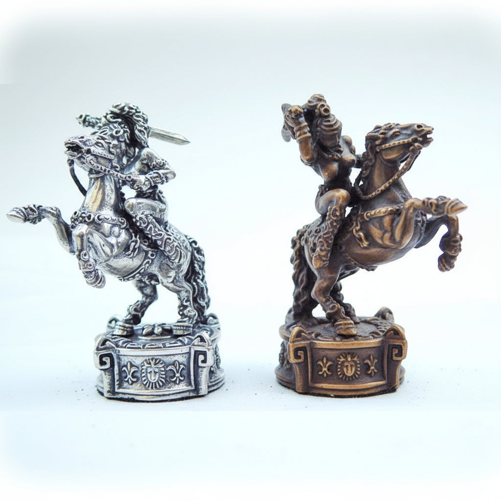 Tigrani Amazon Sterling Silver Chess set