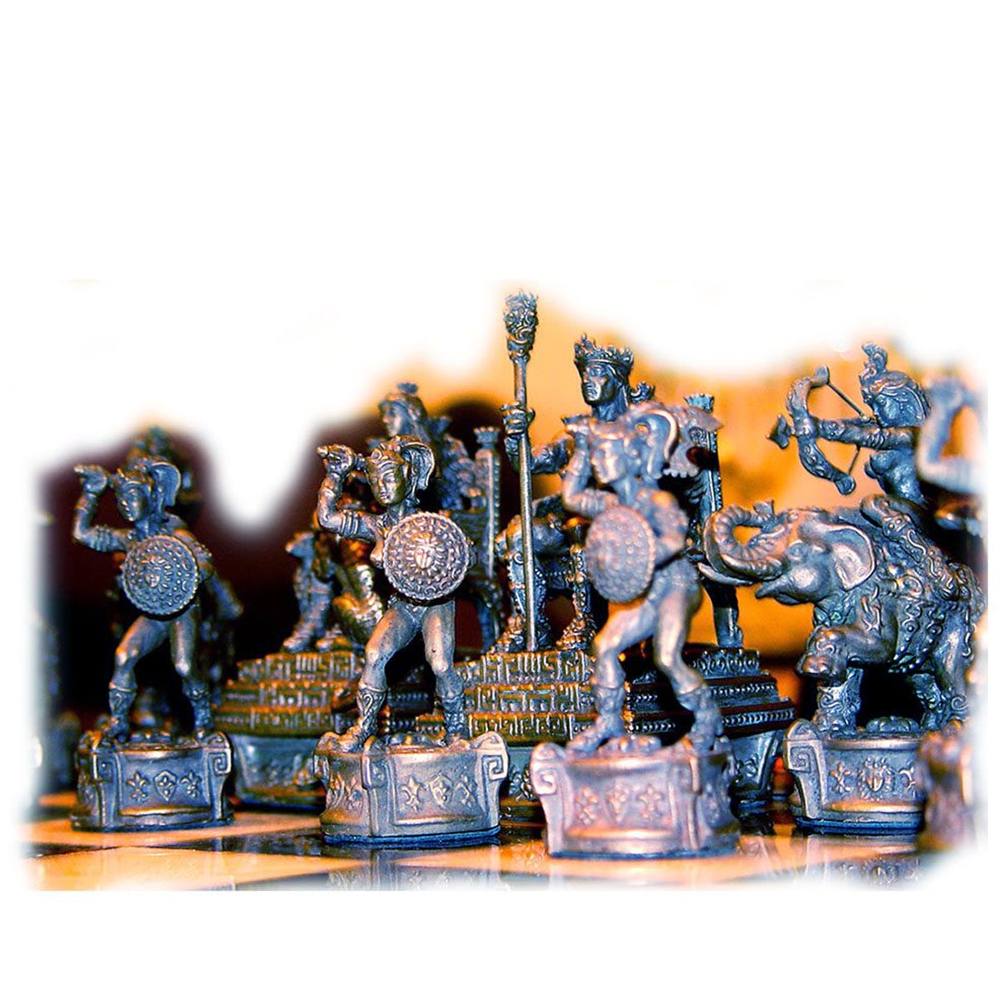 Tigrani Amazon Sterling Silver Chess set