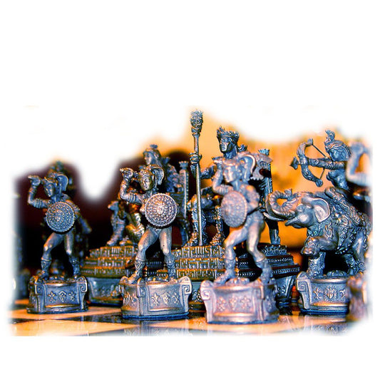 Tigrani Amazon Sterling Silver Chess set