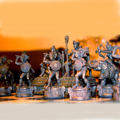 Tigrani Amazon Sterling Silver Chess set