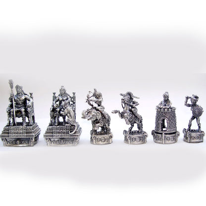 Tigrani Amazon Sterling Silver Chess set