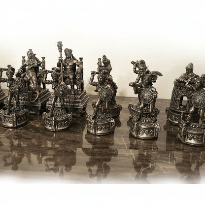 Tigrani Amazon Sterling Silver Chess set