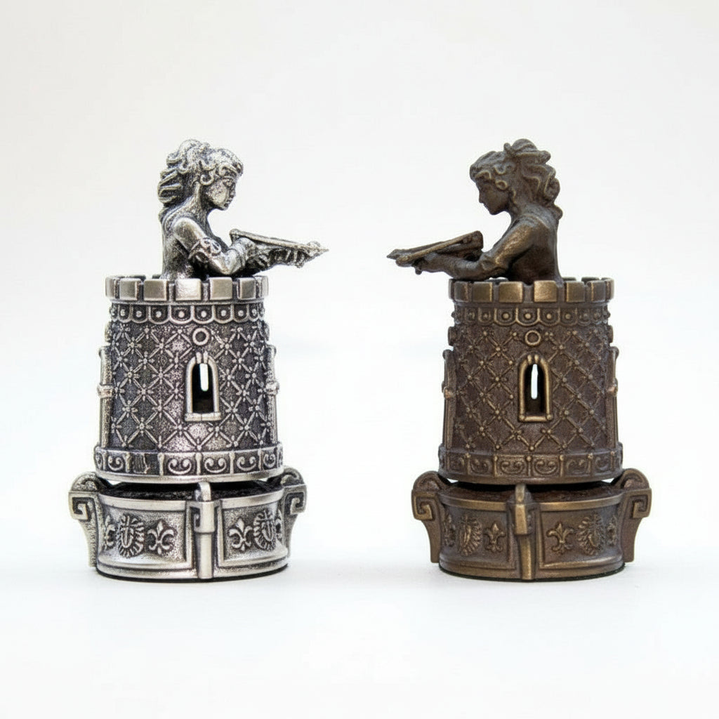 Tigrani Amazon Sterling Silver Chess set