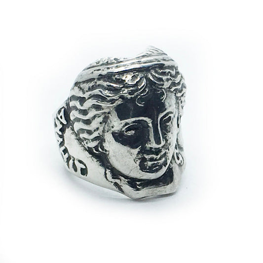 Anahit Goddess Sterling Silver Armenian Ring