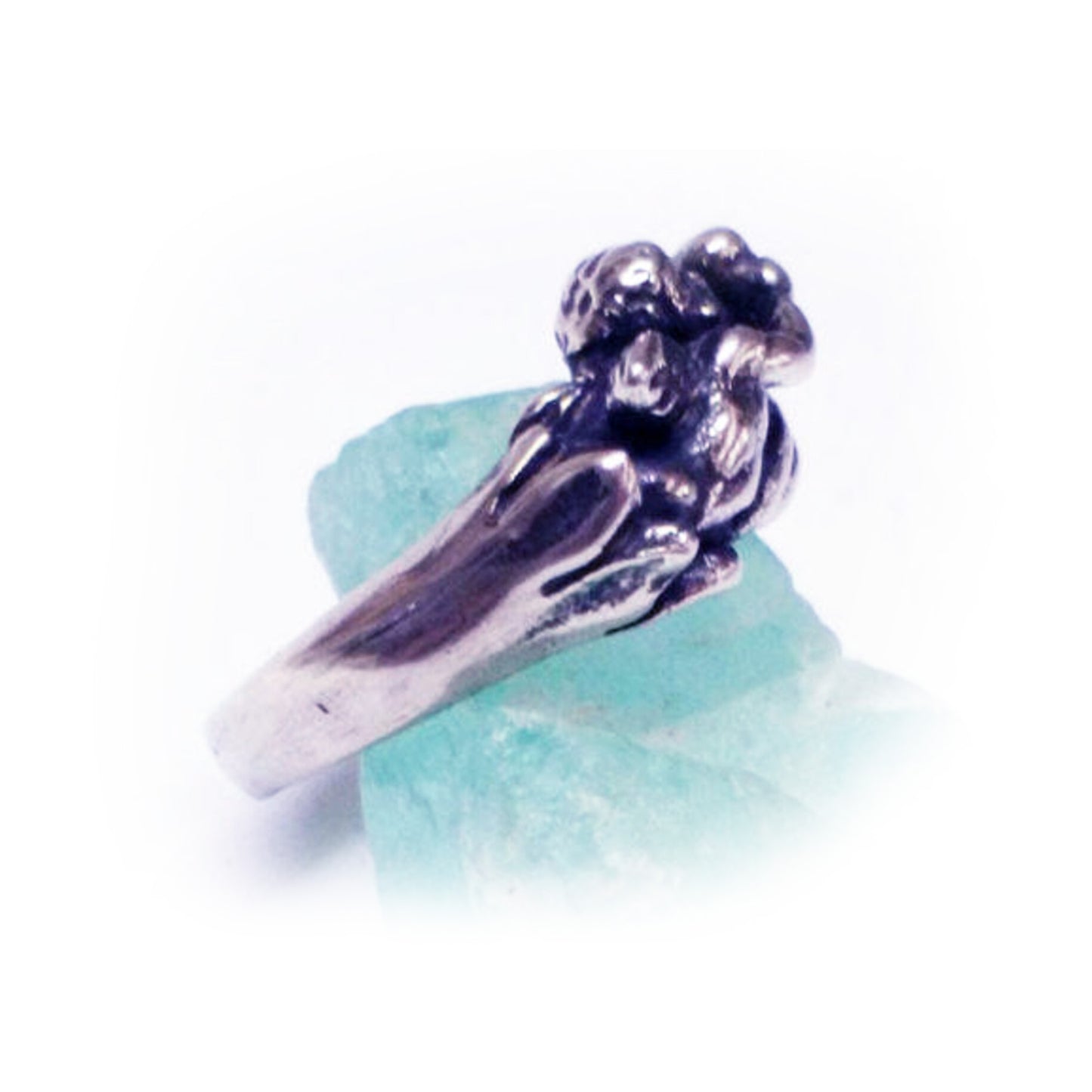 Angel Small Sterling Silver Ring