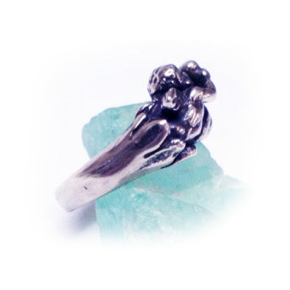 Angel Small Sterling Silver Ring