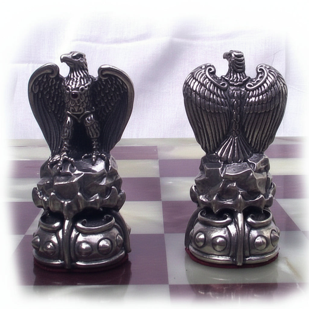 Tigrani “Animal Kingdom” Sterling Silver Chess set