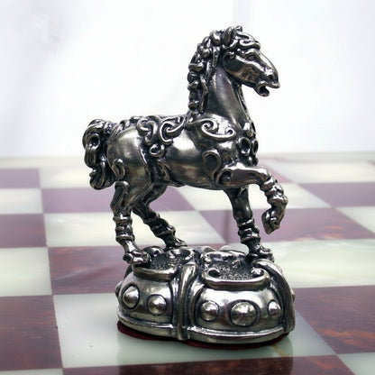 Tigrani “Animal Kingdom” Sterling Silver Chess set