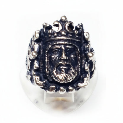 British Legendary King Arthur Sterling Silver Ring