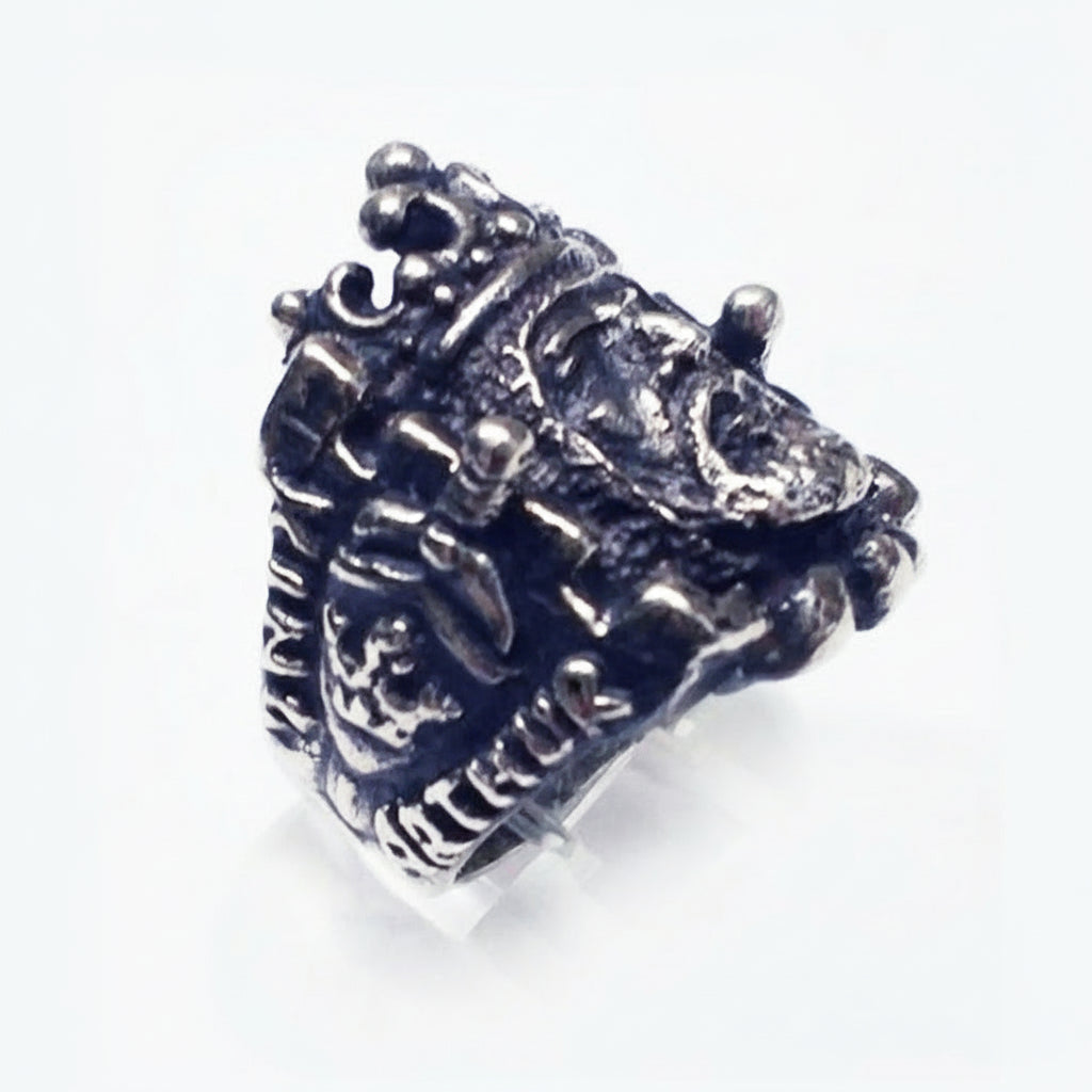 British Legendary King Arthur Sterling Silver Ring