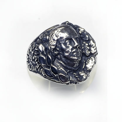 Benjamin Franklin American Hero Sterling silver Ring