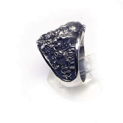 Benjamin Franklin American Hero Sterling silver Ring
