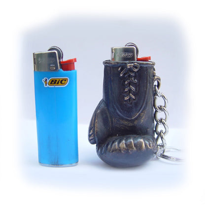 Boxing Small Bic Bronze Lighter Case