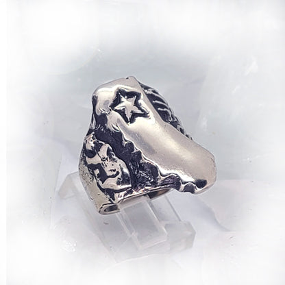 Sunny California Sterling Silver Ring