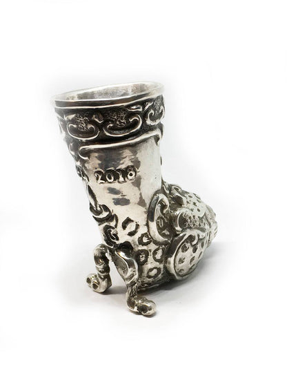 Cheetah Sterling Silver Shot Cup