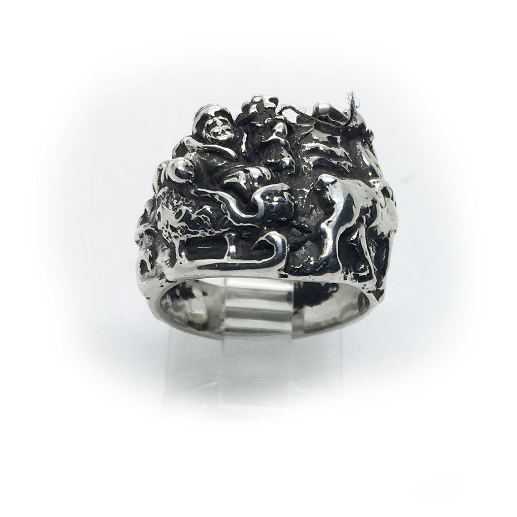 Christmas Sterling Silver Ring
