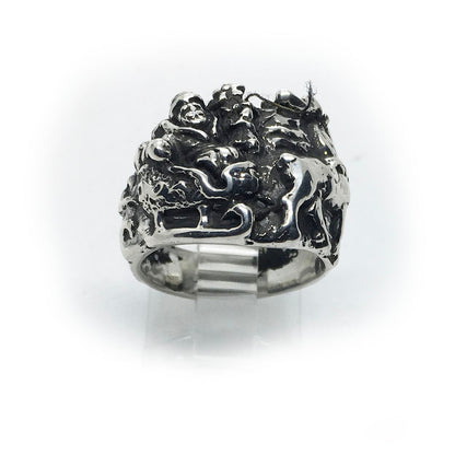 Christmas Sterling Silver Ring
