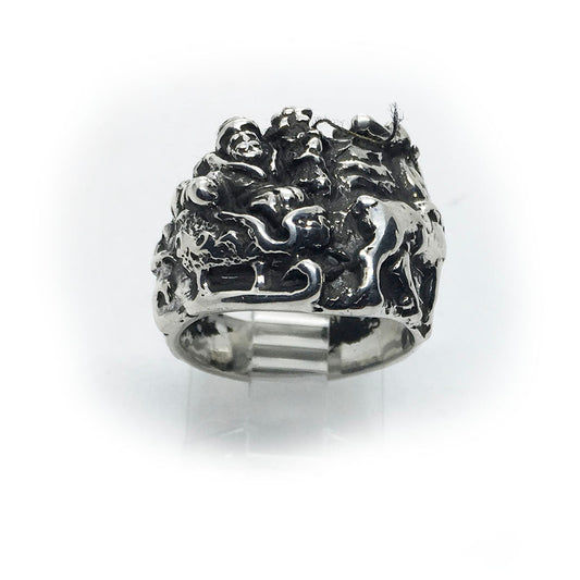 Christmas Sterling Silver Ring