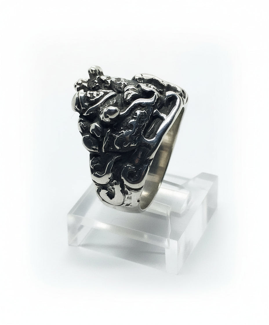 Christmas Sterling Silver Ring