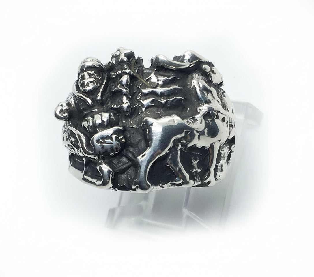 Christmas Sterling Silver Ring