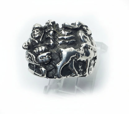 Christmas Sterling Silver Ring