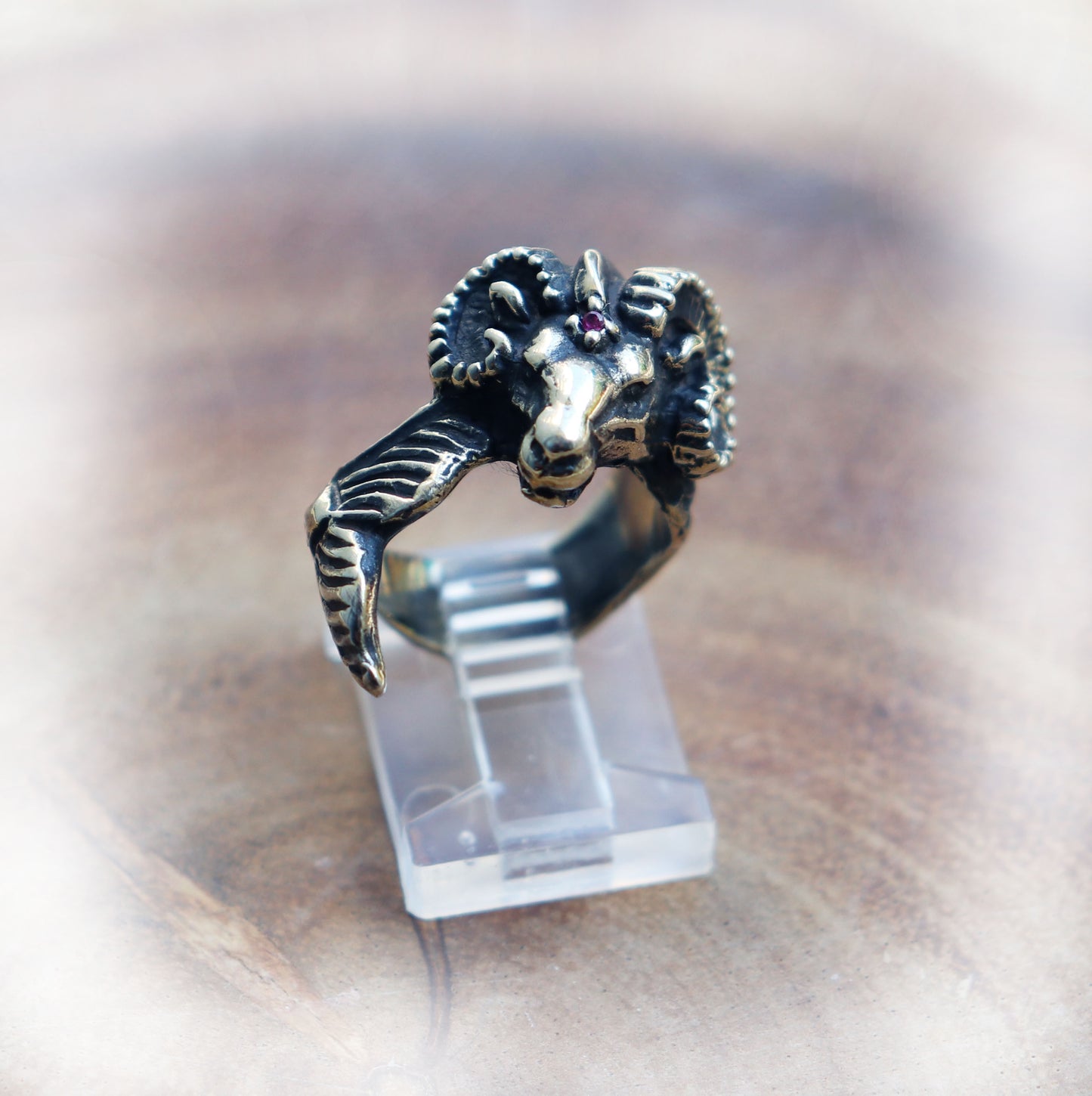 Capricorn Sterling Silver Ring