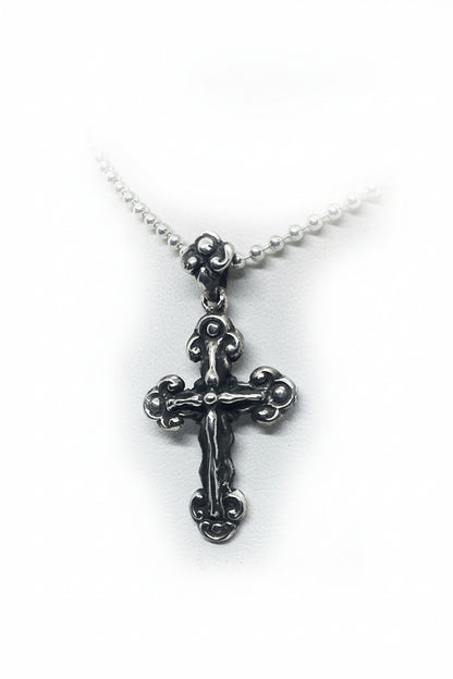 Holy Cross Silver Pendant