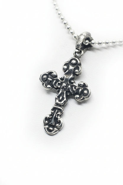 Holy Cross Silver Pendant
