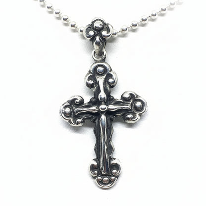 Holy Cross Silver Pendant