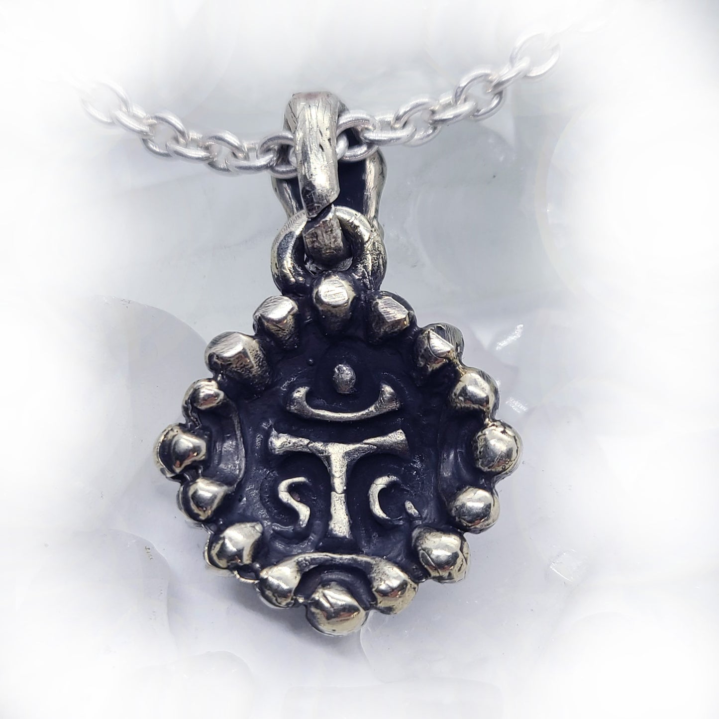 Flawsome Cross Sterling Silver Pendant