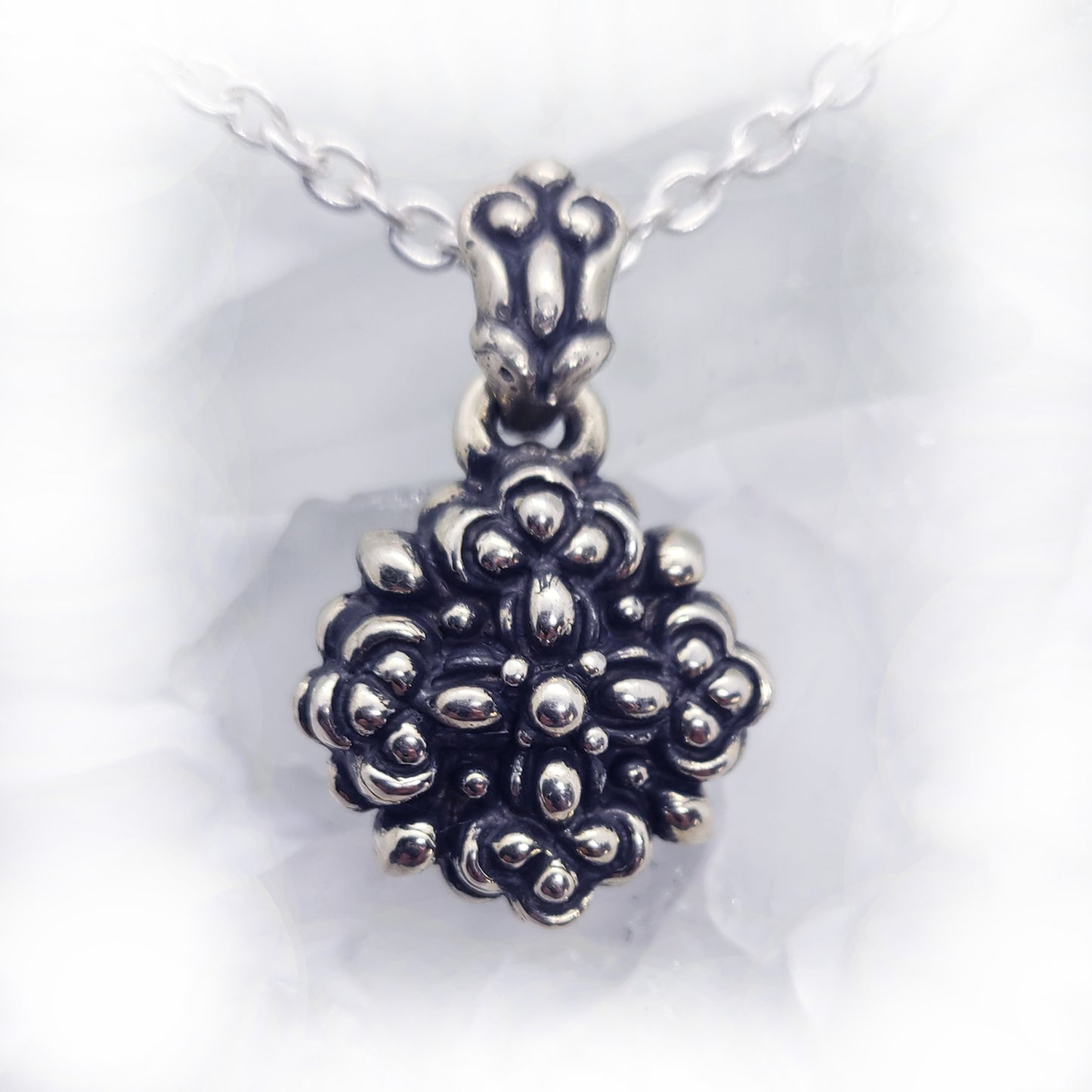 Flawsome Cross Sterling Silver Pendant