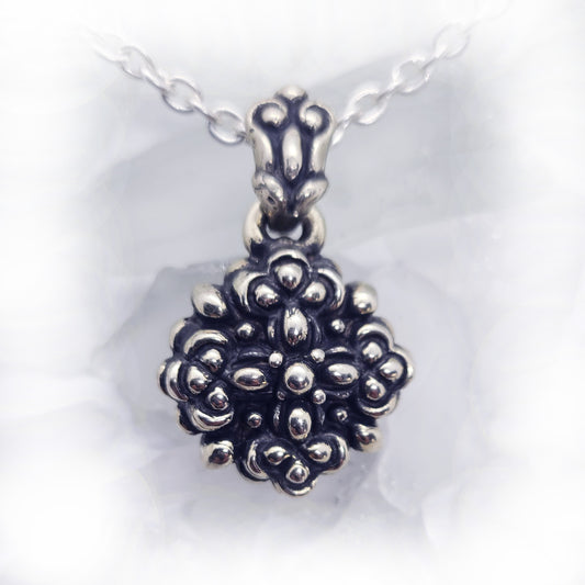 Flawsome Cross Sterling Silver Pendant
