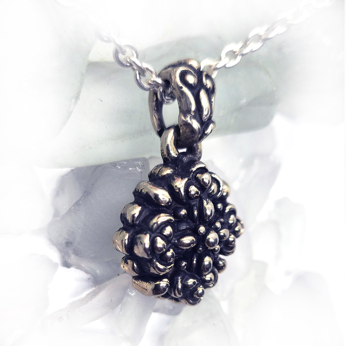 Flawsome Cross Sterling Silver Pendant