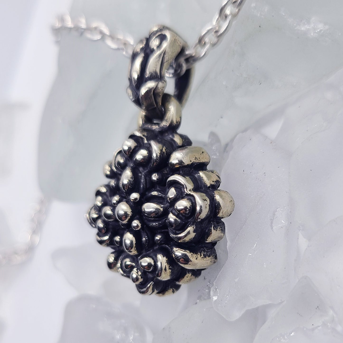 Flawsome Cross Sterling Silver Pendant