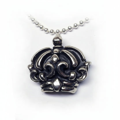 Crown Sterling Silver Pendant