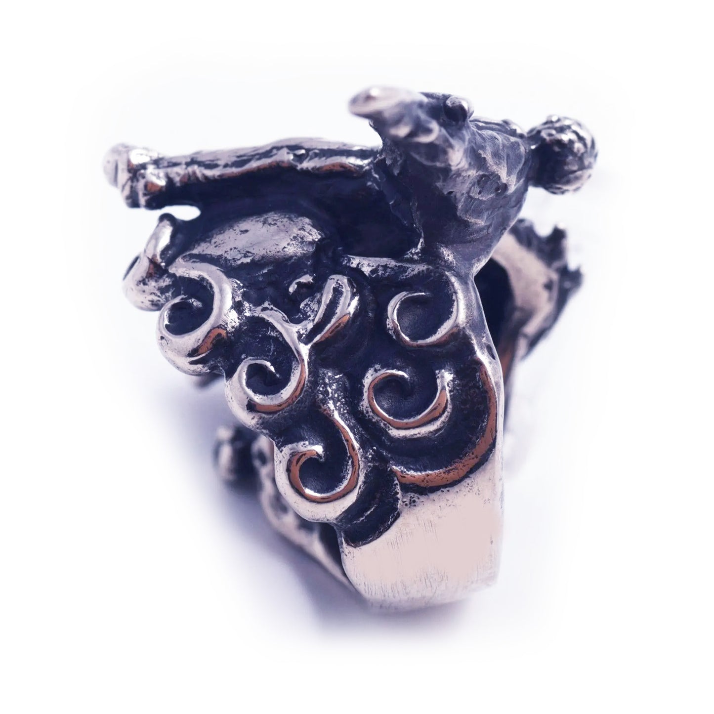 Armenian Epic Hero, Epos Legend David of Sasun Sterling Silver Ring