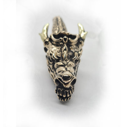 Dragon Head Unique Smoking Bronze Pipe