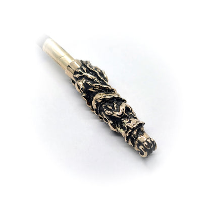 Dragon Body Sterling Silver Cigarette Pipe