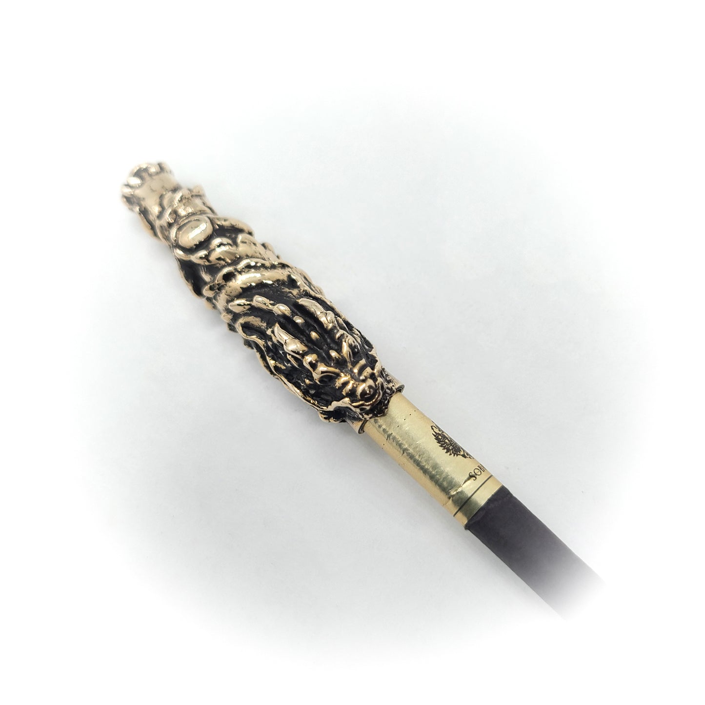 Dragon Body Sterling Silver Cigarette Pipe