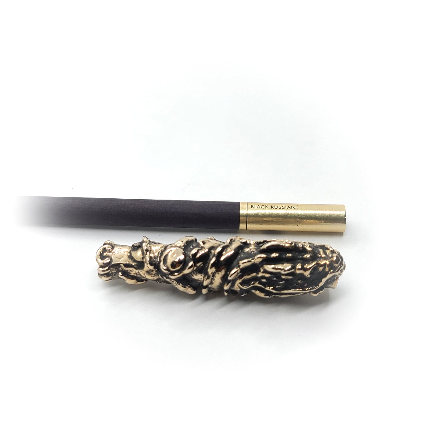 Dragon Body Sterling Silver Cigarette Pipe