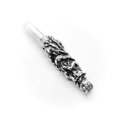 Dragon Body Sterling Silver Cigarette Pipe