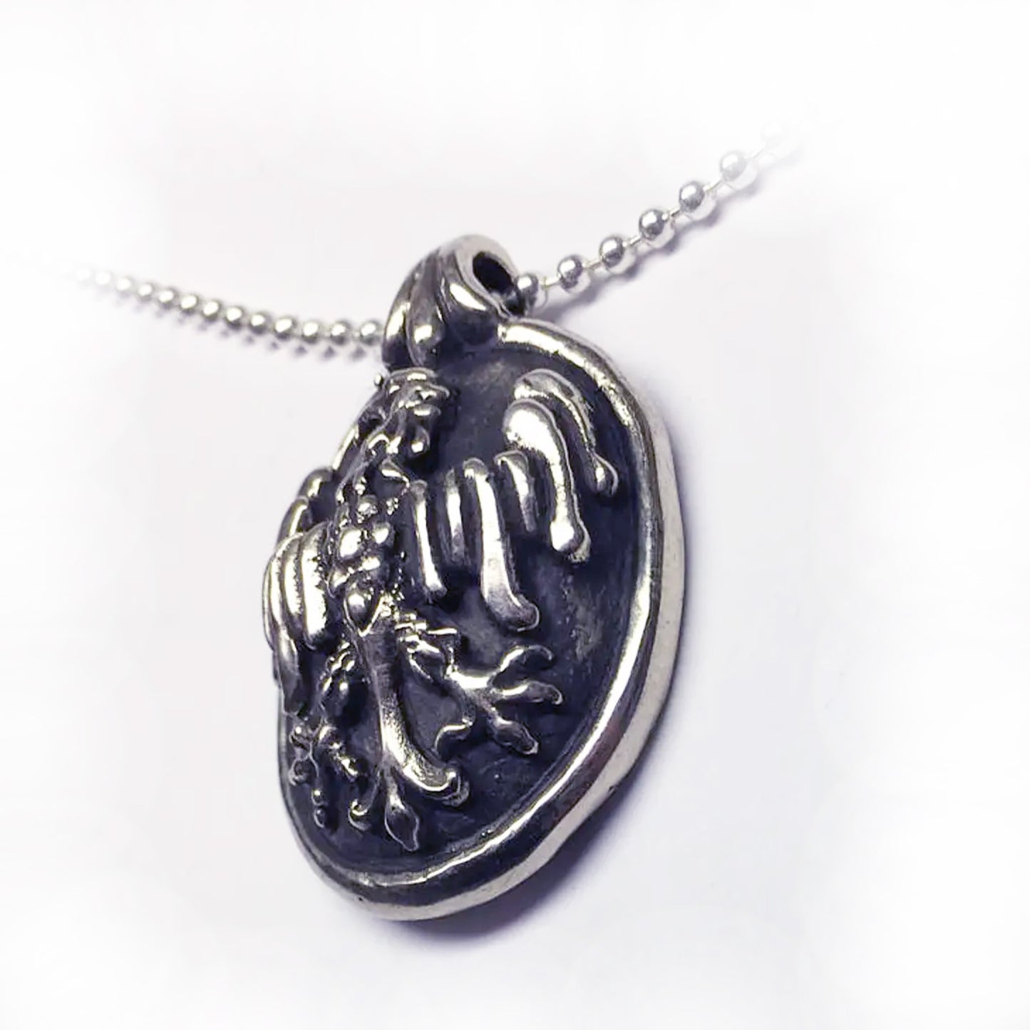 Eagle Shield Sterling Silver Pendant