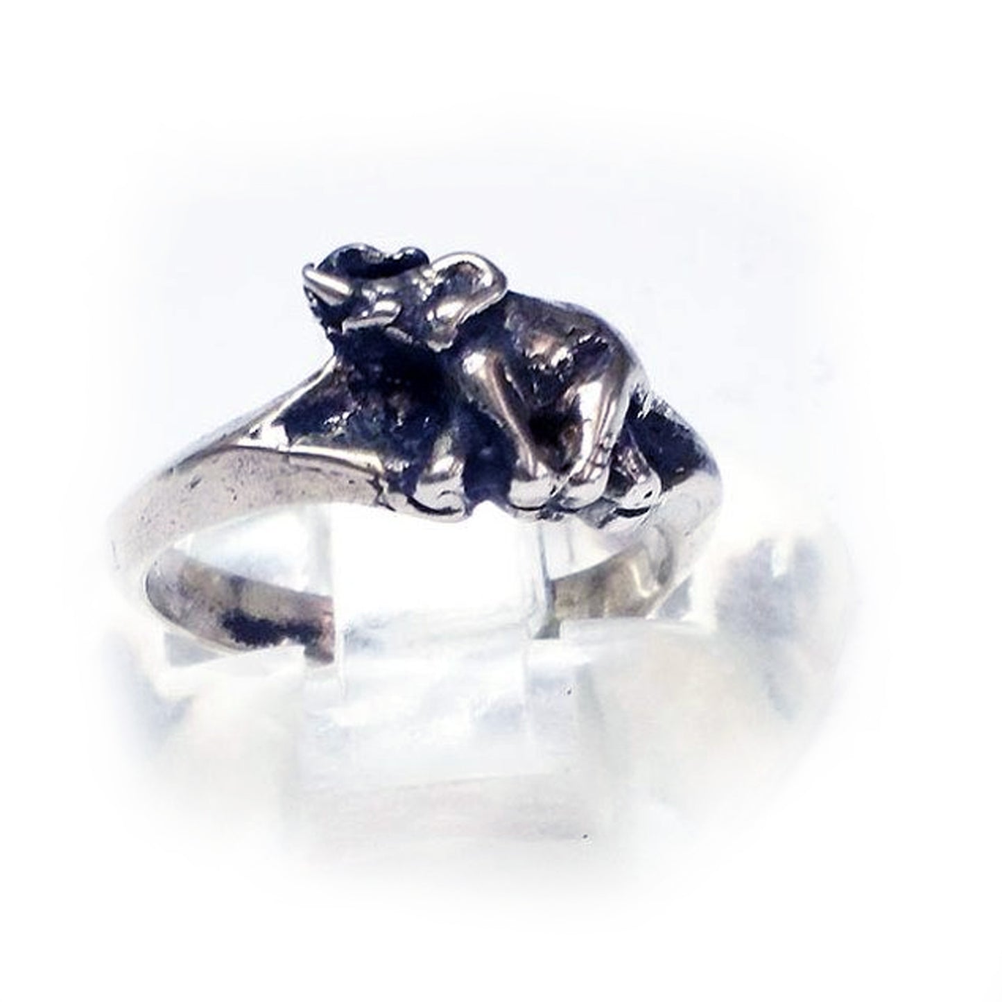Elefant Small Sterling Silver Ring