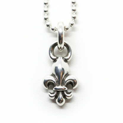 Fleur - De - Lis Sterling Silver Small Pendant